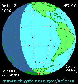 Solar eclipse of October 2, 2024